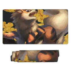Arcanine - Board Card Game Pokemon Playmat Game Mousepad Play Mat of TCG 225274 - Image 1