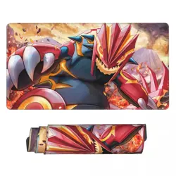 Primal Groudon- Board Card Game Pokemon Playmat Game Mousepad Play Mat of TCG - Image 1