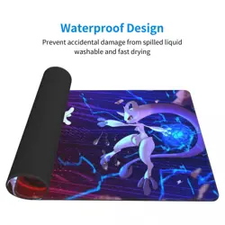 Mewtwo - Board Card Game Pokemon Mouse Pad PTCG CCG MTG Play Mat 60*35cm 115247 - Image 3