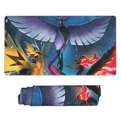 Moltres - Board Card Game Pokemon Mouse Pad PTCG CCG MTG Play Mat 60*35cm 115235 - Image 1