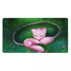 Mew Board Card Game Pokemon Mouse Pad PTCG CCG MTG Play Mat 60*35cm 115231 - Image 2