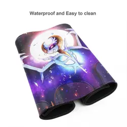 Lunala - Board Card Game Pokemon Playmat Game Mousepad Play Mat of TCG 115041 - Image 4