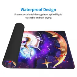 Lunala - Board Card Game Pokemon Playmat Game Mousepad Play Mat of TCG 115041 - Image 5