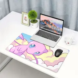 Board Card Game Pokemon Mew Playmat Game Mousepad Play Mat of TCG 114971 - Image 2