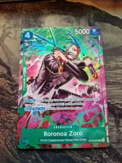 Roronoa Zoro OP13-037 TR | Adventure On Kami’s Island | One Piece Card English - Image 1