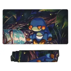 Croagunk - Board Card Game Pokemon Playmat Game Mousepad Play Mat of TCG 4045 - Image 1