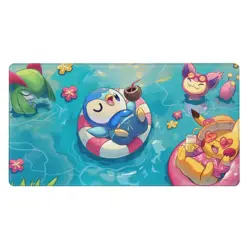 Piplup - Board Card Game Pokemon Playmat Game Mousepad Play Mat of TCG 3981 - Image 2