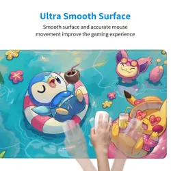 Piplup - Board Card Game Pokemon Playmat Game Mousepad Play Mat of TCG 3981 - Image 3