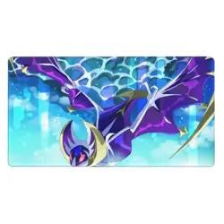 Lunala - Board Card Game Pokemon Playmat Game Mousepad Play Mat of TCG 3916 - Image 2
