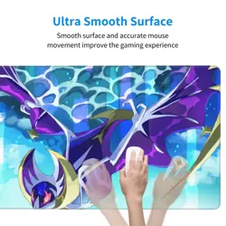 Lunala - Board Card Game Pokemon Playmat Game Mousepad Play Mat of TCG 3916 - Image 3