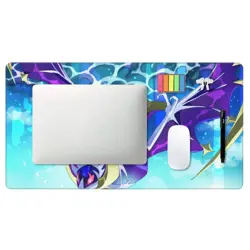 Lunala - Board Card Game Pokemon Playmat Game Mousepad Play Mat of TCG 3916 - Image 4