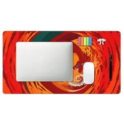 Charizard - Board Card Game Pokemon Playmat Game Mousepad Play Mat of TCG 3854 - Image 4