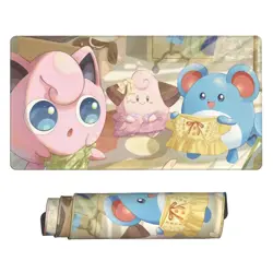 Jigglypuff - Board Card Game Pokemon Playmat Game Mousepad Play Mat of TCG 3843 - Image 1