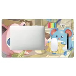 Jigglypuff - Board Card Game Pokemon Playmat Game Mousepad Play Mat of TCG 3843 - Image 3