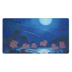Clefairy - Board Card Game Pokemon Playmat Game Mousepad Play Mat of TCG 3800 - Image 2