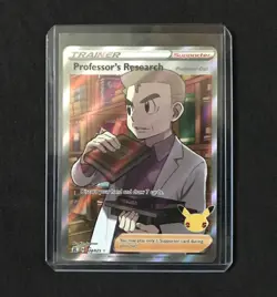 Professor's Research 024/025 Celebrations 25th Anniversary Pokemon Card Oak Mint - Image 3