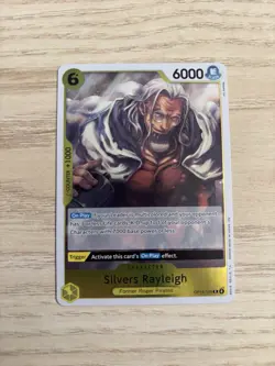OP14-108 Silvers Raleigh English Foil Rare NM One Piece TCG Card Game - Image 1