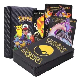 55PCS Foil GOLD PACK Card Charizard Rare TCG GX Vmax GX 55 CARDS Pokemon Card - Image 1