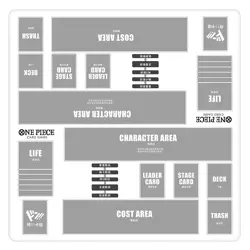 One Piece Playmat With Zones OPCG TCG CCG Trading Card Game Play Mat_024 - Image 2