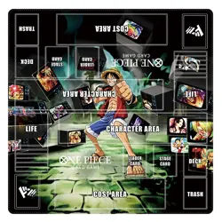 One Piece Playmat With Zones OPCG TCG CCG Trading Card Game Play Mat_024 - Image 3