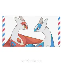Latias Latios Board Game Pokemon Playmat Games Mousepad Play Mat of TCG 226304 - Image 2