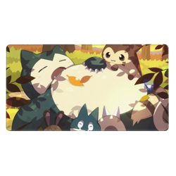 Snorlax - Board Game Pokemon Playmat Games Mousepad Play Mat of TCG 226270 - Image 2