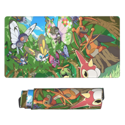 Butterfree - Board Game Pokemon Playmat Games Mousepad Play Mat of TCG 226099 - Image 1