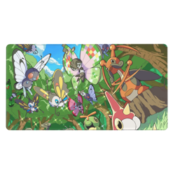 Butterfree - Board Game Pokemon Playmat Games Mousepad Play Mat of TCG 226099 - Image 2