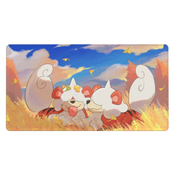 Hisuian Growlithe - Board Game Pokemon Playmat Games Mousepad Play Mat of TCG - Image 2