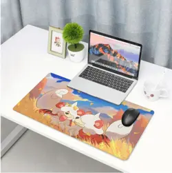 Hisuian Growlithe - Board Game Pokemon Playmat Games Mousepad Play Mat of TCG - Image 4