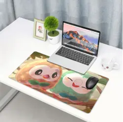 Rowlet - Board Game Pokemon Playmat Games Mousepad Play Mat of TCG 226056 - Image 4