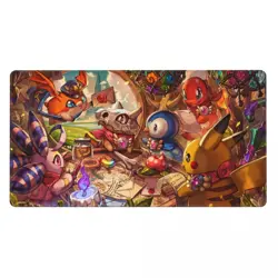 Board Card Game Pokemon Piplup Playmat Game Mousepad Play Mat of TCG 114980 - Image 3