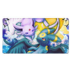 Umbreon Espeon Pokemon Board Card Game Playmat Mousepad Play Mat of TCG 225944 - Image 2