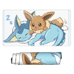 Vaporeon - Pokemon Board Game HD Playmat Game Mousepad Play Mat of TCG 225910 - Image 1