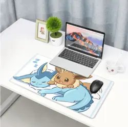 Vaporeon - Pokemon Board Game HD Playmat Game Mousepad Play Mat of TCG 225910 - Image 3