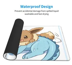 Vaporeon - Pokemon Board Game HD Playmat Game Mousepad Play Mat of TCG 225910 - Image 4