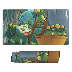Bulbasaur - Pokemon Board Game HD Playmat Game Mousepad Play Mat of TCG 225905 - Image 1