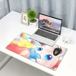 Wigglytuff Pokemon Board Card Game Playmat Games Mousepad Play Mat of TCG 225801 - Image 3