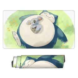 Snorlax - Board Card Game Pokemon Playmat Game Mousepad Play Mat of TCG 225775 - Image 1
