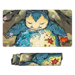 Snorlax - Board Card Game Pokemon Playmat Games Mousepad Play Mat of TCG 225761 - Image 1
