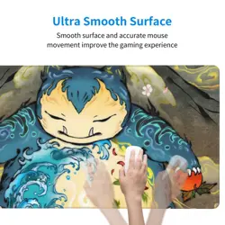 Snorlax - Board Card Game Pokemon Playmat Games Mousepad Play Mat of TCG 225761 - Image 5