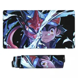 Greninja - Board Game Pokemon Playmat Game Mousepad Play Mat of TCG 225750 - Image 1