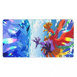 Ho-Oh Lugia - Board Game Pokemon Playmat Game Mousepad Play Mat of TCG 225752 - Image 2