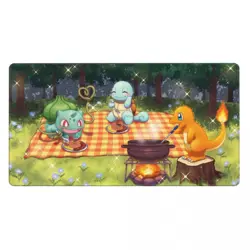 Bulbasaur - Board Game Pokemon Playmat Games Mousepad Play Mat of TCG 225727 - Image 2