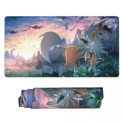 Lycanroc - Board Game Pokemon Playmat Games Mousepad Play Mat of TCG 225731 - Image 1