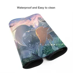 Lycanroc - Board Game Pokemon Playmat Games Mousepad Play Mat of TCG 225731 - Image 4