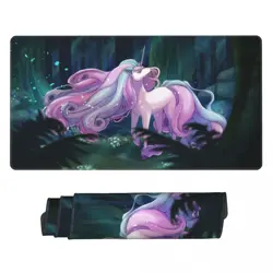 Galarian Rapidash - Board Game Pokemon Playmat Games Mousepad Play Mat of TCG - Image 1