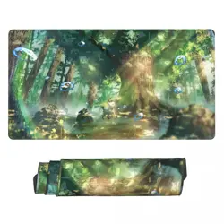 Leafeon - Board Game Pokemon Playmat Games Mousepad Play Mat of TCG 225720 - Image 1