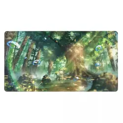 Leafeon - Board Game Pokemon Playmat Games Mousepad Play Mat of TCG 225720 - Image 2