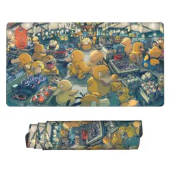 Psyduck - Board Game Pokemon Playmat Games Mousepad Play Mat of TCG 225662 - Image 1